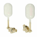 1PCWhite Mini DN15 12" Size Pl ic Adjustable Float Water F7P3 Best Switch V X4P2