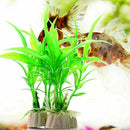 Aquarium Artificial Plant Fish Tank Aquatic Ornament Grass . Plastic Water R5O1