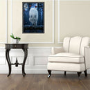 Walking Wolf DIY Diamond Painting Cross Stitch Kit Embroidery Home Decor