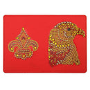 DIY Special Shaped Diamond Painting PU Leather Passport Protective Cover
