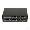 2pcs 4 Input 1 Output VGA SVGA XGA LCD PC TV Monitor Sharing Switcher Box