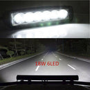 6LED 18W Work Light Bar DRL Driving Fog Spot Lamp For Offroad Car OZ