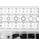 495PCS 36 Sizes O-ring Kit Black&Green Metric O ring Seals Rubber O ring Ga E5B8