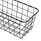 3x Small Metal  Food Storage Organizer Basket