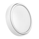 Wide Angle Adjustable Round Convex Car Rearview Blind Spot Mirror (White)