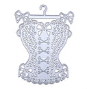 Dress DIY Metal Cutting Dies Stencils Scrapbook Embossing Album Card Gifts
