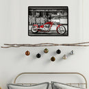 5D DIY Diamond Painting Retro Motorcycle Full Drill Embroidery Home Picture