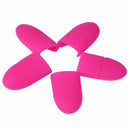 Monja Nail Art Tips Uv Gel Eraser Wrapped Silicone Elastic Soak Cap Clip Ma