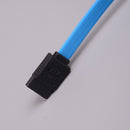 2Pcs sata 3.0 III sata3 6gb/s hdd hard drive data cable blue cord   Z