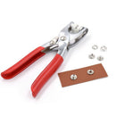 Pliers With 20 Sets Snap White Copper Snap Buttons Claw Buckle Installation C5Z2