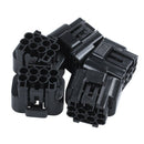 Cable Connector Plug in 8 Pins Waterproof Electrical Sets Car HID 5Pcs Blac S6T9