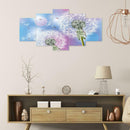 5pcs 5D DIY Full Drill Diamond Painting Dandelion Cross Stitch Mosaic Kit