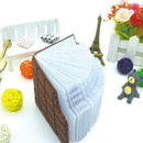 Chocolate Notebook Memo Pad DIY Cover Notepad Convenient Z1A1 Stationery Sc N4Q3