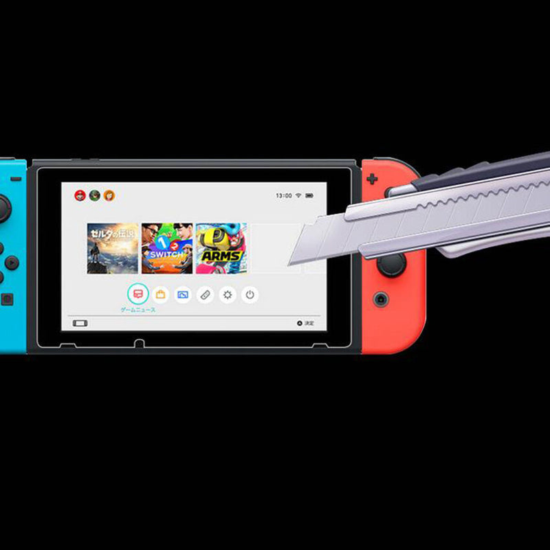 2X Tempered Glass Screen Protector Guard Shield For Nintendo Switch