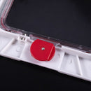 Plastic door White 4 Positions for Cat Dog W8A6