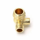 3-port Zinc Alloy Air Compressor Check Valve Central Pneumatic Valves Thread New