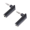 2pc3.5 jack Right Angle Female 3.5mm Jack Connector L Jack Adapter Connector  JR