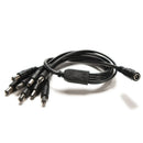 8 Port New  Splitter Cable CCTV Security Camera DC 12V Power Supply Adapter FT