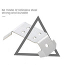 Stainless Steel Chassis Armor Set Axle Protector Plate for 1/10 RC Traxxas