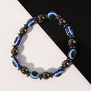Men Women Magnetic Bracelet Arthritis Hematite Bead Bracelet 3C
