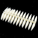 120pcs Nail Art False Tips Sticks Polish Practice Display Board Tool Beige