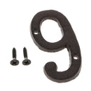 9 &2 Heavy Duty Wrought Iron House Address Number Digits for Door Sign