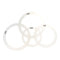 2 Packs Drum Muffler Dampening Rings Tone Control for Drum Set Jazz Drum