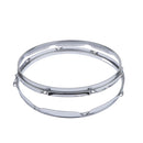 Heavy Duty 13 Inch 8 Lug Snare Drum Hoop Rim Batter Hoop 1.5Mm (Pack of 2)