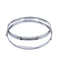 Heavy Duty 13 Inch 8 Lug Snare Drum Hoop Rim Batter Hoop 1.5Mm (Pack of 2)
