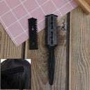 Barber Hair Comb Scissor Tools Bangs Brush Hairdressing Trimmers Thinning JR