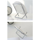 5pcs Iron Geometric Shape Easel Plate Display Stand Plate Bowl Stand Hoder
