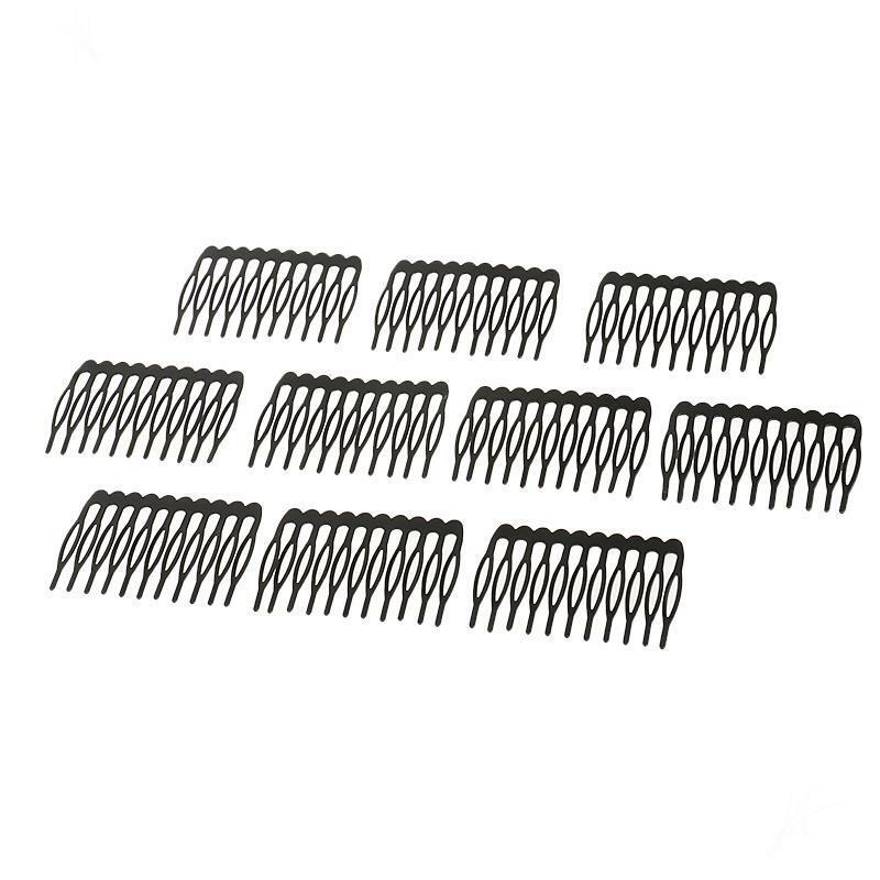 10pcs 10 Teeth Fashion Hair Wig Combs Hairpins for DIY Bridal Hair Dressing