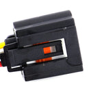 2pc 9008/H13 Ceramic Headlight Extension Socket Cable Wire Connector Female Plug