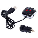 Bluetooth FM Transmitter MP3 Player USB SD LCD Remote Handsfree