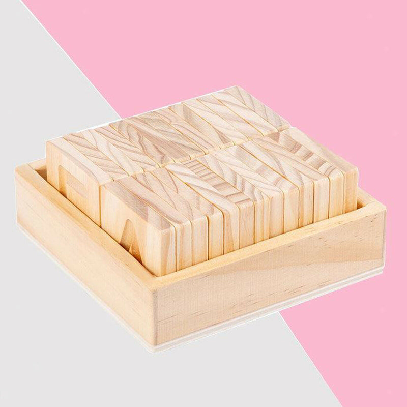 Letter Tracking Board, Wood Alphabet Tracing Board from Montessori Learning