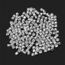 3mm 200pcs Charm Sparkle Clear Crystal Rhinestones Sew on Craft Dress Making New