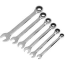 6 Pcs/Set 72 Teeth Ratchet Wrench Set Multiuse Wrenches Dual Use Spanners T