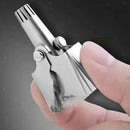 Professional Portable Manual Nose & Ear Hair Trimmer, Nose Hair Removal Clipper