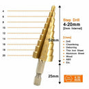 Lot Of 4 Pcs Drills Countersunk Ladders Scale Rod Hexagon Triple-cornered C
