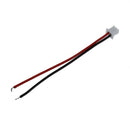 10 x 2 "Single end 2 pin male JST - XH 1.25 - 2 P connection connector cabl