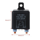 12V 200Amp Start Relay 4Pin Heavy Duty ON/OFF Switch Split Charge Relay For Car