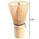 Matcha Green Tea Powder Whisk Japanese Ceremony Bamboo Brush Accessory (B) A