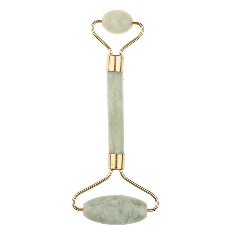 Jade Roller for Face - 100% Natural Face Roll - Facial Eye and Neck Massage Tool