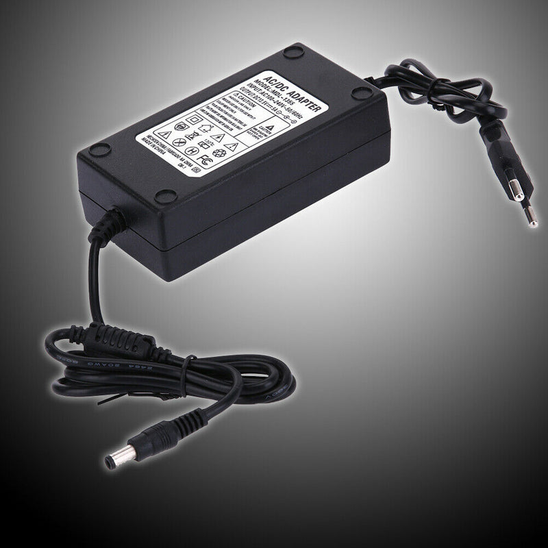 13.5V 5A AC to DC Power Adapter Dual Cable Converter Universal 5.5x2.1-2.5m