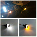 2x Motorcycle Turn Signal LED Light Indicator Blinker Bar End Top