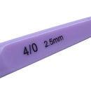 8pcs Colorful Soft Plastic Handle Alumina Crochet Hooks Knitting Needles Se
