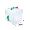 20L Water Carrier Containers Foldable Collapsible With Camping Tap Bottles G6A3