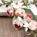 Women's Boho Flower Floral Hairband Headband Crown Party Bride Wedding Beach LJ