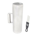 Metal Guiro - Zinc Scraper With Plastic Handle - Percussion Drum Instrument Set