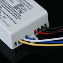 3-Way ON/OFF 220V-240V Light Digital Wireless Wall Switch + Remote Control